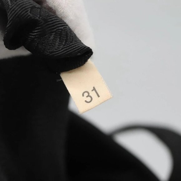PRADA Tote Bag Nylon Black Silver - Picture 9 of 14